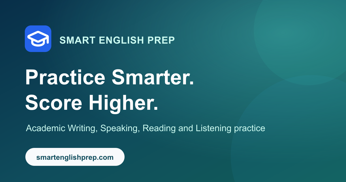 Smart English Prep for IELTS — 官网预览图